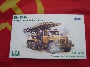 ICM 72814 BM-13-16 Multi Launch Rocket System